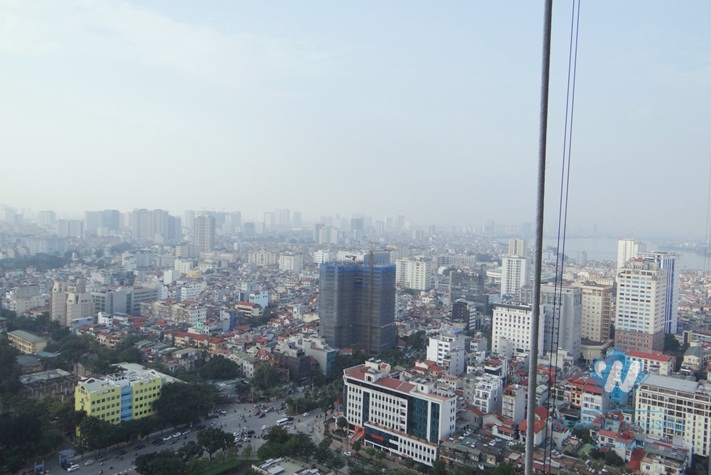 Furnished two bedrooms apartment for rent in Vinhome Metropolis, Ba Dinh district, Ha Noi